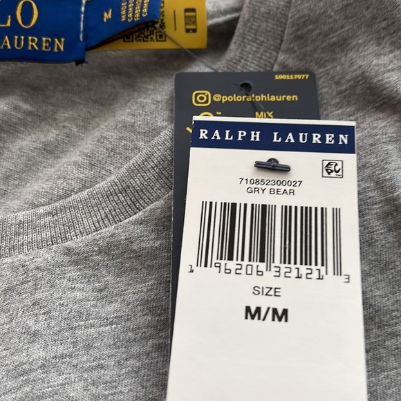 Polo Ralph Lauren Men’s Polo Bear Ski Graphic Crew Neck T-Shirt New - Picture 4 of 7